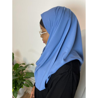 Voile Soie de Médine - Sublime - Bleu Claire - n°45