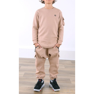 Ensemble Sniper Kid & Teen - Beige - Sarouel + Haut de 3 à 16 ans - Qaba'il Ensemble Sniper Kid & Teen - Beige - Sarouel + Haut de 3 à 16 ans - Qaba'il