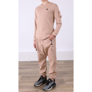 Ensemble Sniper Kid & Teen - Beige - Sarouel + Haut de 3 à 16 ans - Qaba'il Ensemble Sniper Kid & Teen - Beige - Sarouel + Haut de 3 à 16 ans - Qaba'il