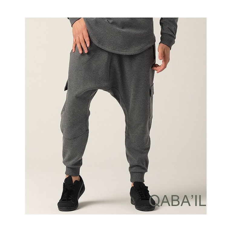 Sarouel Jogging Anthracite Qaba'il : Sniper