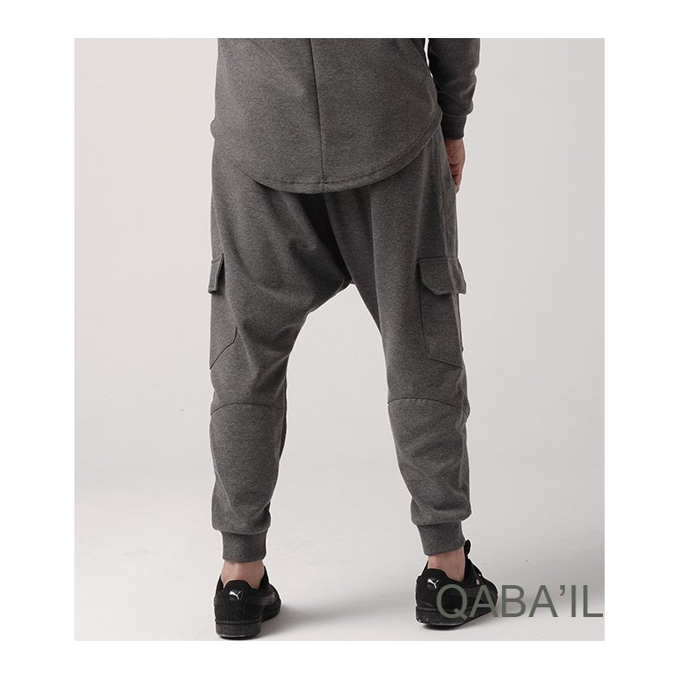 Sarouel Jogging Anthracite Qaba'il : Sniper