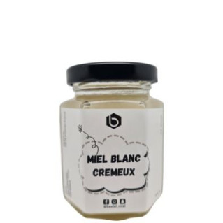 Miel Blanc Crémeux - Miel 100% Naturel de France - 140 gr - Beelal