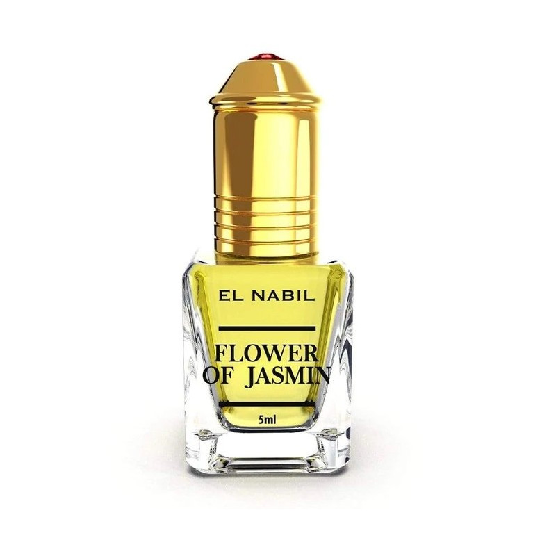 Musc Flower of Jasmin - Parfum : Mixte - Extrait de Parfum Sans Alcool - El Nabil - 5 ml 