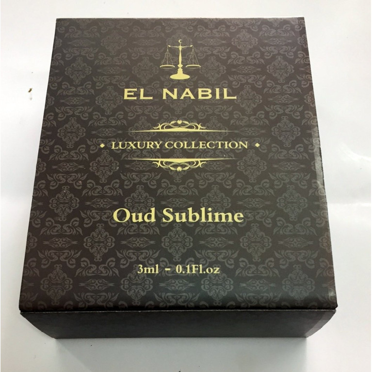 Oud Sublime - Crystal Collection 3ml - Luxury Collection - El Nabil