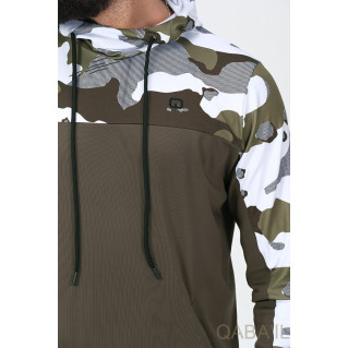 Survêtement Kaki - Sarouel + Sweat Capuche - Qaba'il : Army NG Survêtement Kaki - Sarouel + Sweat Capuche - Qaba'il : Army NG