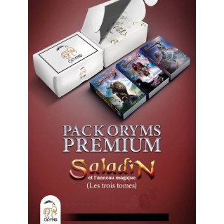 Pack Saladin Premium - 3 Tomes + Coffret Cadeau - Lyess Chacal - Oryms