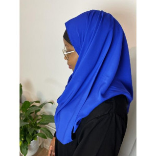 Voile Soie de Médine - Sublime - Bleu Roi - n°48