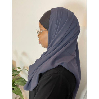 Voile Soie de Médine - Sublime - Anthracite - n°43