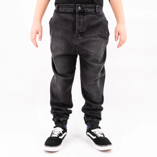 Sarouel Jeans Basic - Pant Enfant - Noir - DC Jeans