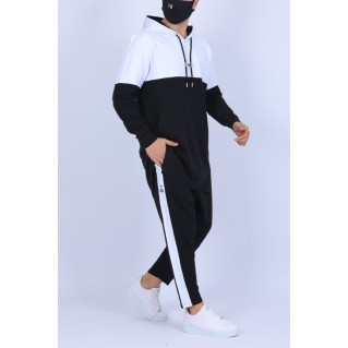 Ensemble K.Rismatik - Sweat Capuche et Saroual- Noir - N3 - Na3im - NIII - New 2022