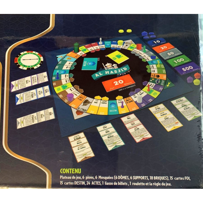 Al Masjid "Nouvelle Edition" - Jeu de Société - Osratouna + 7ans Al Masjid "Nouvelle Edition" - Jeu de Société - Osratouna + 7ans