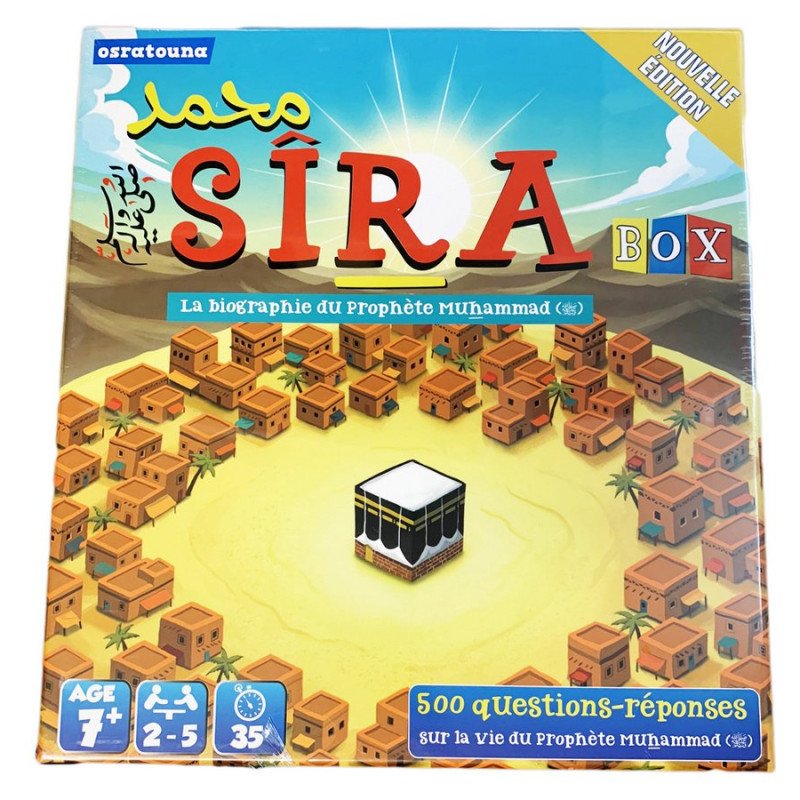 Sira Box - Jeu de Société - 400 Questions et Réponses sur la Vie du Prophète Muhammad Saw