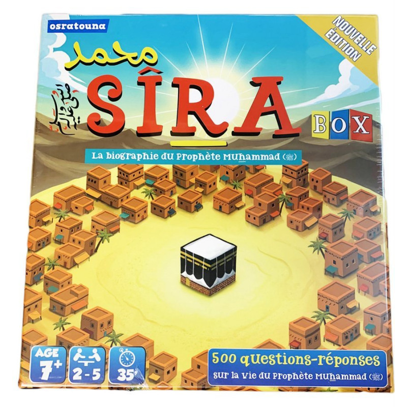 Sira Box - Jeu de Société - 400 Questions et Réponses sur la Vie du Prophète Muhammad Saw Sira Box - Jeu de Société - 400 Questions et Réponses sur la Vie du Prophète Muhammad Saw