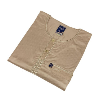 Qamis Ikaf Ado Beige GlacéManche Courte - Arabie Saoudite