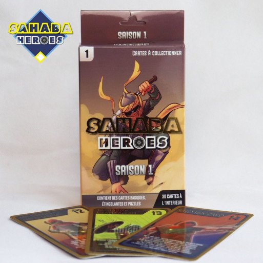 Pack de 30 Cartes Sahaba Heroes - Saison 1 - Wibi Trading LLC