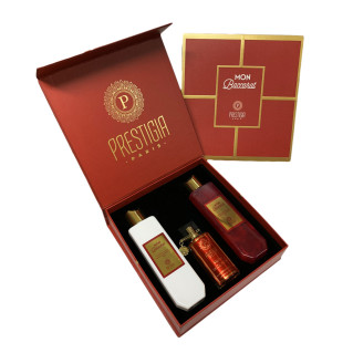 Coffret Mon Baccarat - Extraitde Parfum,Gel Douche, Lait pour le Corps - Mixte Homme - Prestigia
