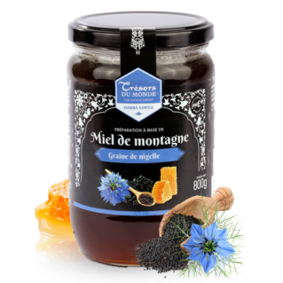 Miel Montagne et Nigelle - 800 gr - Maison Crétet