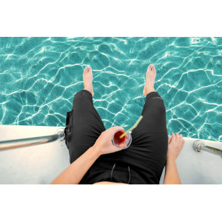 PantaSwim - Saroual de Bain - Noir - Coupe Djazairi - Imran Swim Wear PantaSwim - Saroual de Bain - Noir - Coupe Djazairi - Imran Swim Wear