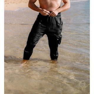 PantaSwim - Saroual de Bain - Noir - Coupe Djazairi - Imran Swim Wear PantaSwim - Saroual de Bain - Noir - Coupe Djazairi - Imran Swim Wear