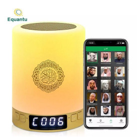 Veilleuse Azan +6000 Cities - Coranique MP3 - Bluetooth et Télécommande - SQ-112 Lamp Qur'an - Equantu