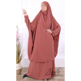 JIlbab 2 Pièces - Terra - Microfibre Léger - Jamila