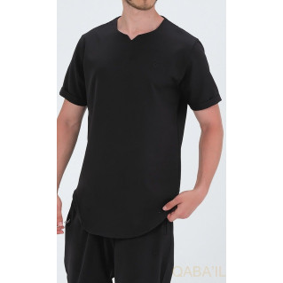 Ensemble AZUR - Sarouel et T-shirt Classe Noir : Qaba'il