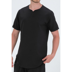 T-Shirt AZUR - Noir : Qaba'il