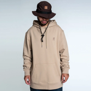 Sweat Hoodie Capuche Oversize Loose - Beige - Dc Jeans