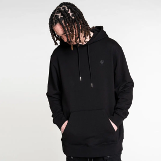 Sweat Hoodie Capuche Oversize Loose - Noir - Dc Jeans