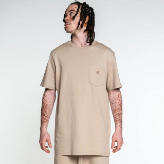 Tshirt Oversize PK - Beige - 100% Coton - DC Jeans