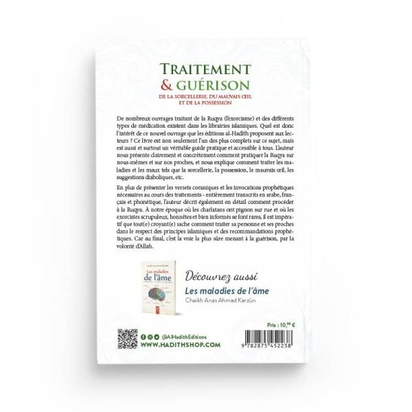 Traitement & Guérison De La Sorcellerie - Edition Al Hadith