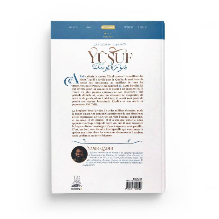 Les Leçons de le Sourate Yusuf - Yasir Qadhi -Edition Muslim City Les Leçons de le Sourate Yusuf - Yasir Qadhi -Edition Muslim City