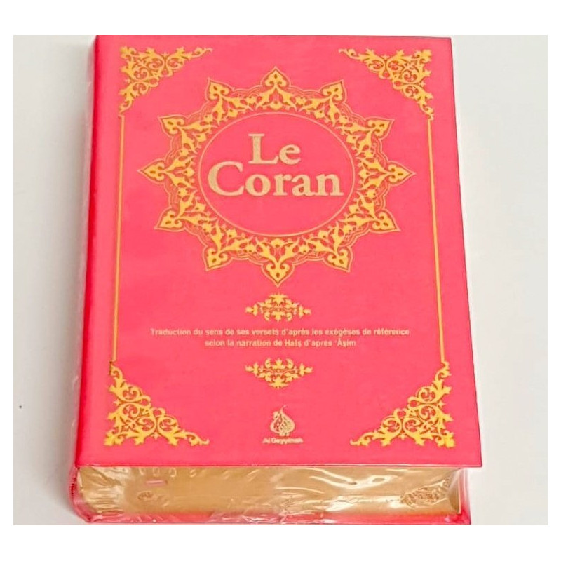 Le Coran Rose : Traduction d'Après Les Exégèses de Référence Par Rachid Maach - Hafs - Format : 12.5 x 17.5 cm - Editions Al Ba Le Coran Rose : Traduction d'Après Les Exégèses de Référence Par Rachid Maach - Hafs - Format : 12.5 x 17.5 cm - Editions Al Ba
