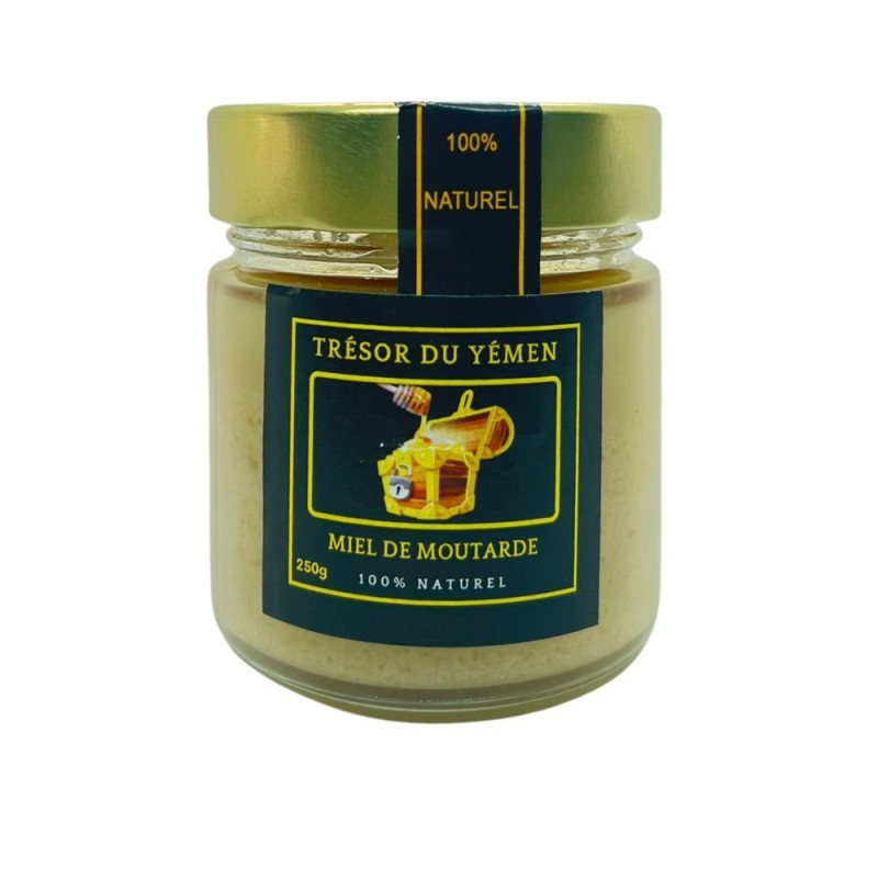 Miel de Moutarde - Trésor du Yémen - 250g Miel de Moutarde - Trésor du Yémen - 250g