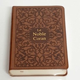le Noble Coran - Cuir Brun Souple - Bilingue Petit Format - 13 x 17 cm - Edition Tawhid