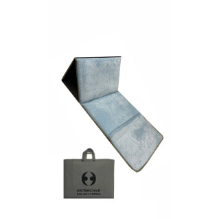 Tapis de Prière avec dossier et poche de rangement - Bleu roi