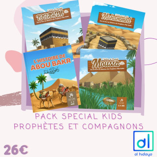 Pack Prophètes et Compagnons Pour Les 3 - 6 ans - Edition Muslim Kid