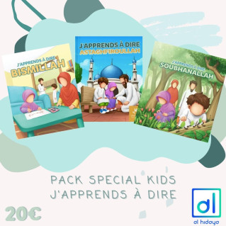 Pack j'Apprends à Dire ... - Edition Muslim Kid