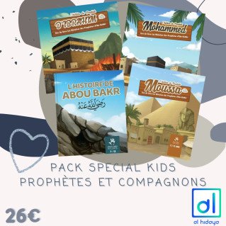 Pack Prophetes et Compagnons Pour Les 7 - 12 ans - Edition Muslim Kid