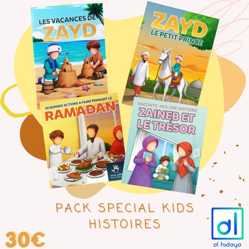 Pack Livres d'Histoires pour nos Enfants- Edition Muslim Kid