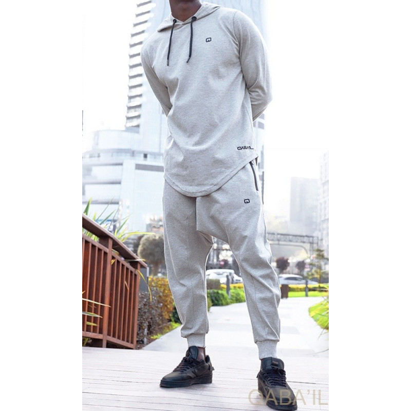Ensemble ONYX UP Gris Clair - Qaba'il Ensemble ONYX UP Gris Clair - Qaba'il