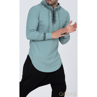 Sweat Vert Amande Qaba'il : Etniz Relief
