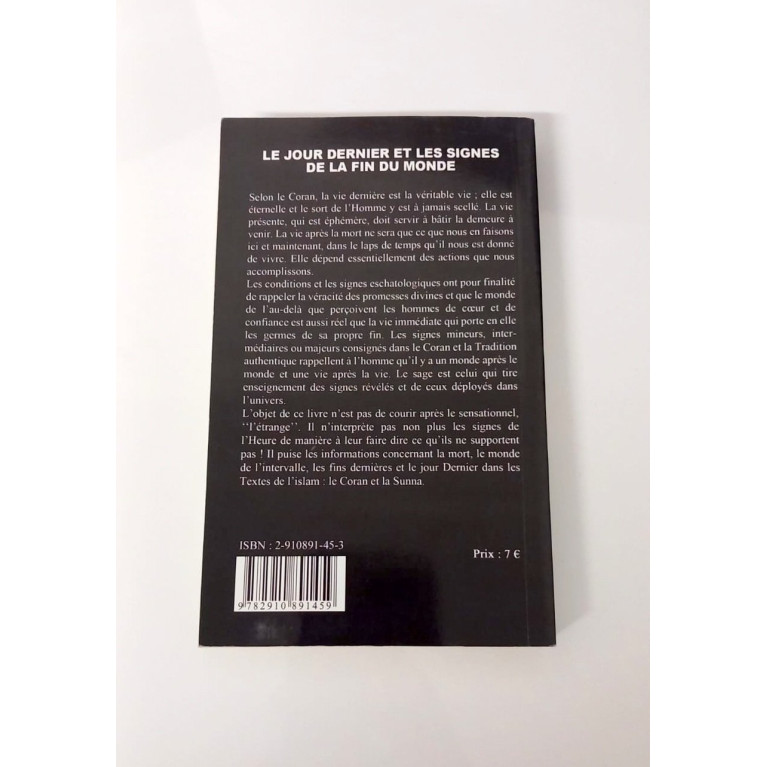 Le Jour Dernier et les Signes de la Fin du Monde - Abderrazak Mahri - Edition Ennour