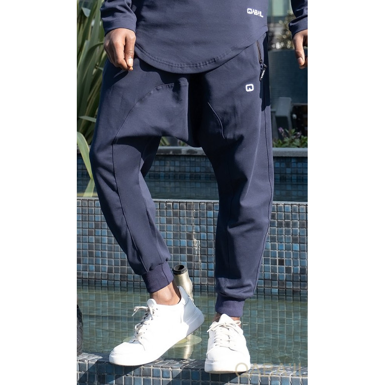 Sarouel Jogging Indigo Qaba'il : Onyx Up