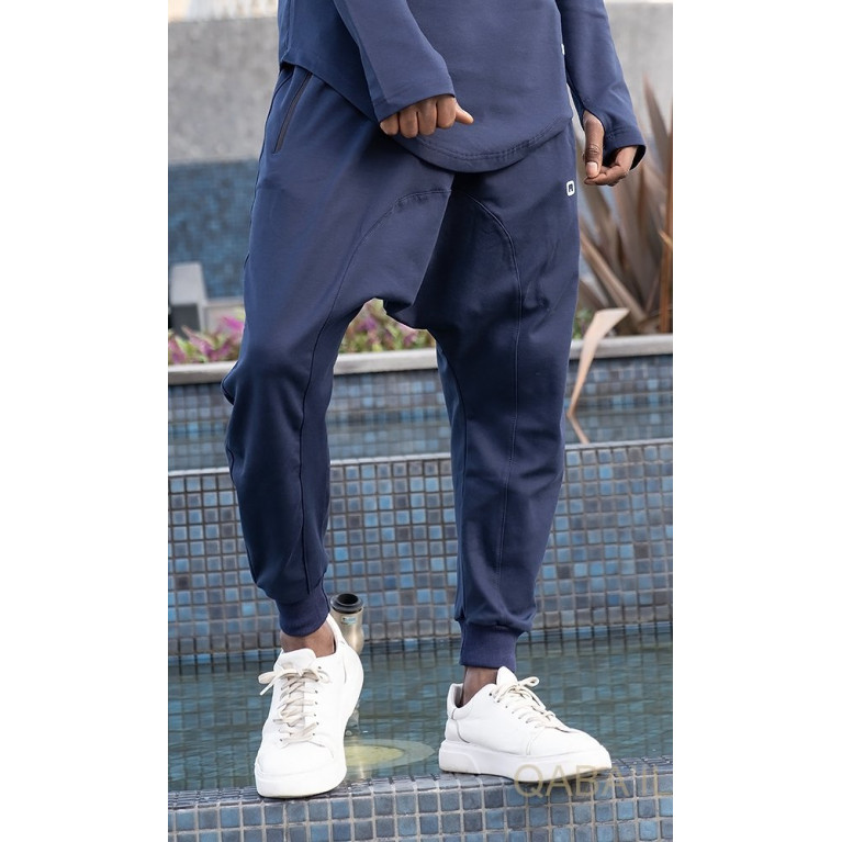 Sarouel Jogging Indigo Qaba'il : Onyx Up