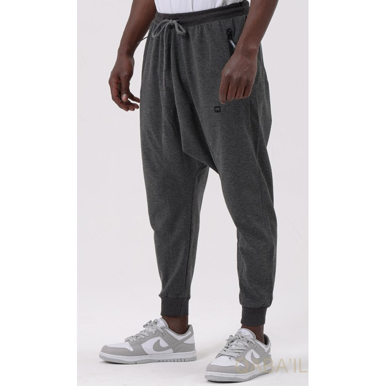 Sarouel Jogging Anthracite Qaba'il : Onyx Up