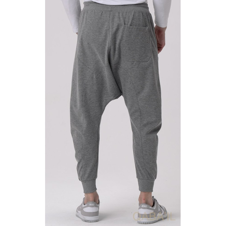 Sarouel Jogging Gris Qaba'il : Onyx Up