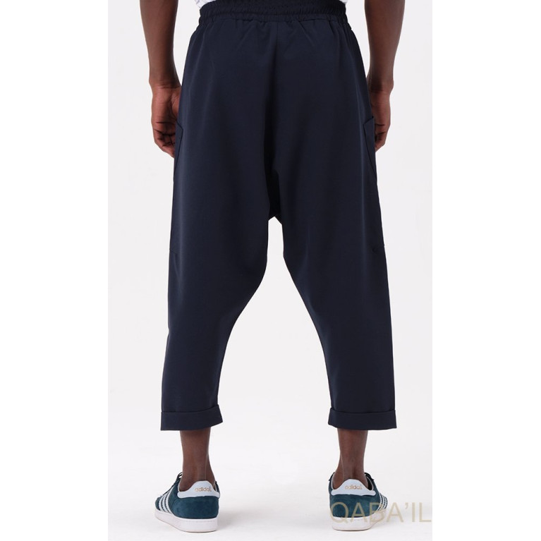 Sarouel Pantalon 4 Saisons - Bleu Nuit - Qaba'il : Design W23