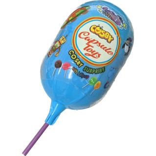 Capsule Toys Garçon - Jouet Surprise avec Sucette et Autocollant - Halal - Cosby