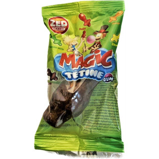 MagicTétine Gum - Cola avec Bubble Gum et Poudre au Centre - Mammouth Bonbon Halal - Zed Candy